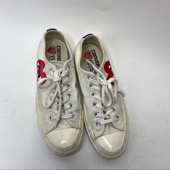 Converse CDG Play Low Top Sneakers Men 8 Women 6.5 - Picture 10 of 15